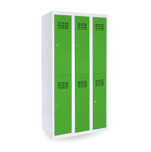 6-türiger Umkleideschrank mit kurzen Türen, LOCKER H 3/6