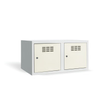 2-türiger Schuhschrank mit Fachbreite 400 mm, SHOEBOX H 2 400