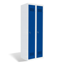Zweitüriger Garderobenschrank mit langen Türen, LOCKER H2