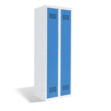 Zweitüriger Garderobenschrank mit langen Türen, LOCKER H2