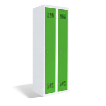 Zweitüriger Garderobenschrank mit langen Türen, LOCKER H2