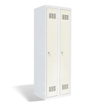Zweitüriger Garderobenschrank mit langen Türen, LOCKER H2
