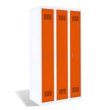 3-türiger Garderobenschrank mit langen Türen, LOCKER H3