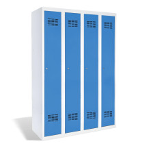 4-türiger Garderobenschrank mit langen Türen, LOCKER H 4