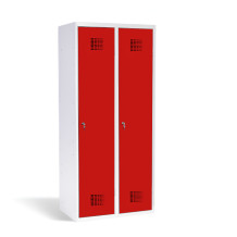 2-türiger Garderobenschrank mit Trennwand, LOCKER M 2 BW