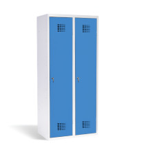 2-türiger Garderobenschrank mit Trennwand, LOCKER M 2 BW
