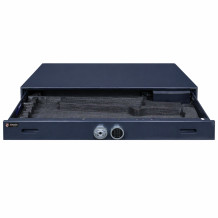 Waffentresor für 3 Waffen mit elektronischem Schloss, HORIZONTAL GUNCAB PT 175/1600/510 ELK 7016