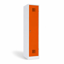 1-türiger Garderobenschrank mit Trennwand, LOCKER M 1 BW