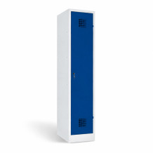 1-türiger Garderobenschrank mit Trennwand, LOCKER M 1 BW