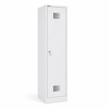 1-türiger Garderobenschrank mit Trennwand, LOCKER M 1 BW
