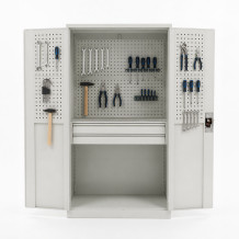 Lochwand für Schrank DEEPCAB CH, DEEPCAB PERFWALL CH 1044/625, Illustrationsfoto