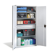 Werkzeugschrank mit hoher Tragfähigkeit, 2 Schubladen, DEEPCAB CH 1950/1044/625 2D,