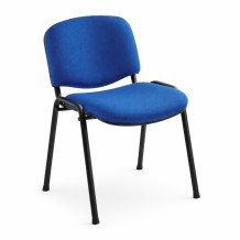 Stapelbarer Konferenzstuhl - blau, SEAT IN AN TAU BE