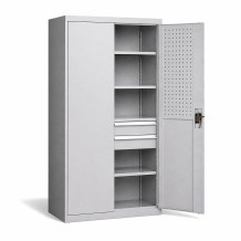 Werkzeugschrank mit hoher Tragfähigkeit, 2 Schubladen, DEEPCAB CH 1950/1044/625 2D,