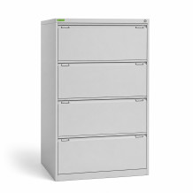 Doppelter Karteischrank mit 4 Schubladen, FILECAB H 4 DOUBLE