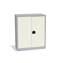 Büroschrank mit 2 Fachböden, DOCUCAB H 1000/800/420 GY