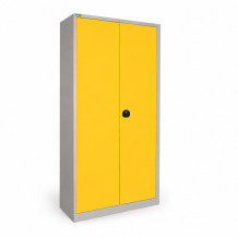 Großer Büroschrank mit 4 Fachböden, DOCUCAB H 1960/1000/500 GY