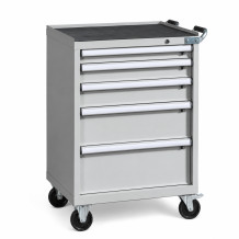 Werkstattcontainer mit 5 Schubladen, CONTI ROLL PK 1060/730 D5 NW