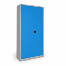 Großer Büroschrank mit 4 Fachböden, DOCUCAB H 1960/1000/500 GY