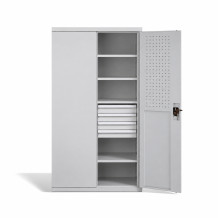 Werkzeugschrank mit hoher Tragfähigkeit, 4 Schubladen, DEEPCAB CH 1950/1044/625 4D