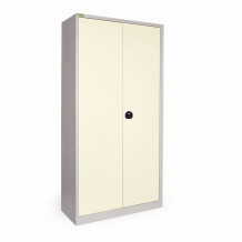 Großer Büroschrank mit 4 Fachböden, DOCUCAB H 1960/1000/500 GY