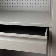 Werkzeugschrank mit hoher Tragfähigkeit, 4 Schubladen, DEEPCAB CH 1950/1044/625 4D