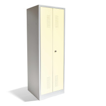 2-türiger Garderobenschrank mit mittiger Öffnung, LOCKER H 2 600 DOBLO