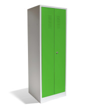 2-türiger Garderobenschrank mit mittiger Öffnung, LOCKER H 2 600 DOBLO