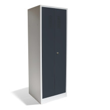 2-türiger Garderobenschrank mit mittiger Öffnung, LOCKER H 2 600 DOBLO