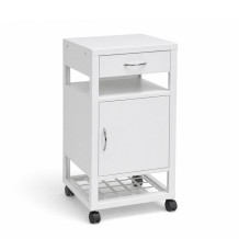Mobiler Metall-Nachttisch, BEDSIDE CAB H WE