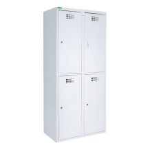 4-türiger Umkleideschrank mit kurzen Türen