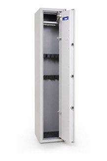Waffenschrank für 5 Waffen mit Zertifikat, mit Schlüsselschloss, GUNCAB PT 1500/300/350 K 7040/7035