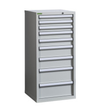 Werkstattcontainer mit 9 Schubladen, CONTI PK 1220/580 D9 NW