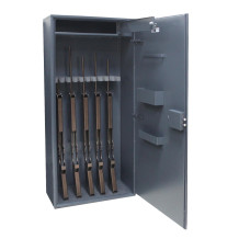 Waffenschrank für 12 Waffen mit Schlüsselschloss, GUNCAB PT 1500/700/350 K 7015