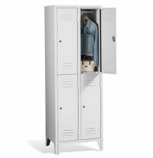 LOCKER CH 2/4 F - 4-türiger Garderobenschrank mit kurzen Türen