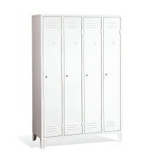 LOCKER CH 4 F - 4-türiger Garderobenschrank mit Füßen
