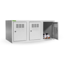 3-türiger Schuhschrank mit Fachbreite 300 mm, SHOEBOX H 3