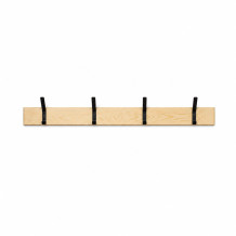 WALLHANGER LL 1000 | Wandgarderobe mit 4 Haken