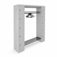 WARDROBE OPEN 1430 | Offenes Garderobensystem mit 10 Fächern