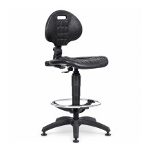 WORKSEAT AN FIX HIGH | Industriestuhl mit extra langer Gasfeder auf Gleitern
