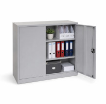 Universeller Metallschrank mit 2 Fachböden, 1000/1200/420 mm