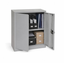 Universeller Metallschrank mit 2 Fachböden, 1000/800/420 mm