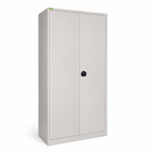 Großer Büroschrank mit 4 Fachböden, DOCUCAB H 1960/1000/500 GY