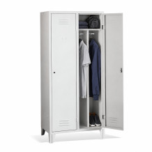 LOCKER CH 2 BWF - 2-türiger Garderobenschrank mit Trennwand