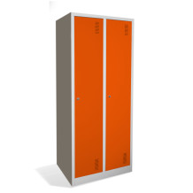 2- dverová šatníková skriňa s prepážkou, LOCKER CH 2 BW