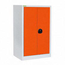 Lagerschrank mit 2 Fachböden, 1000/800/420 - RAL 2004