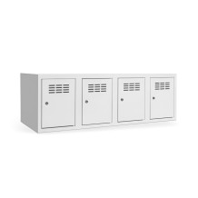4-türiger Schuhschrank mit Fachbreite 300 mm, SHOEBOX H 4