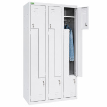 6-türiger Garderobenschrank, LOCKER H Z6 300