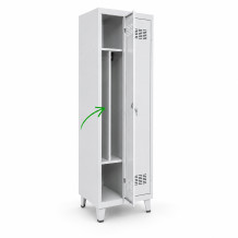 Kurze Trennwand für Garderobenschrank der Serie H, LOCKER DIV H SHORT