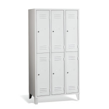 LOCKER CH 3/6 F - 6-türiger Garderobenschrank mit kurzen Türen